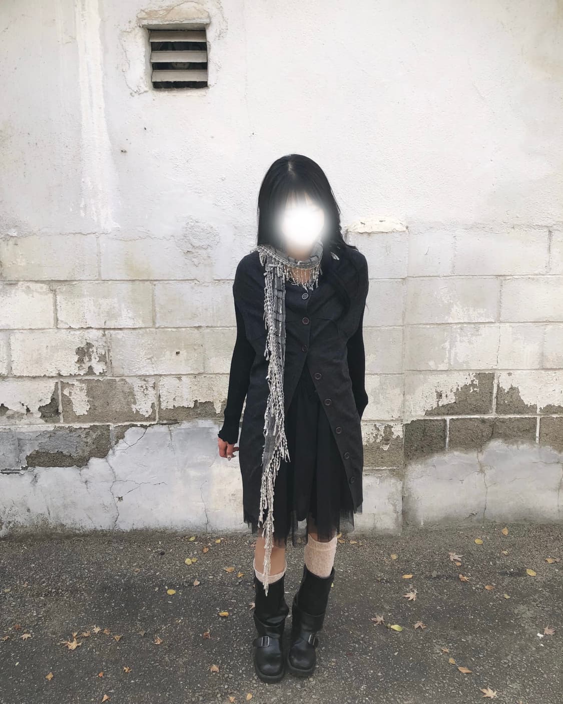 빈티지 머플러 코디세트 상품이미지1