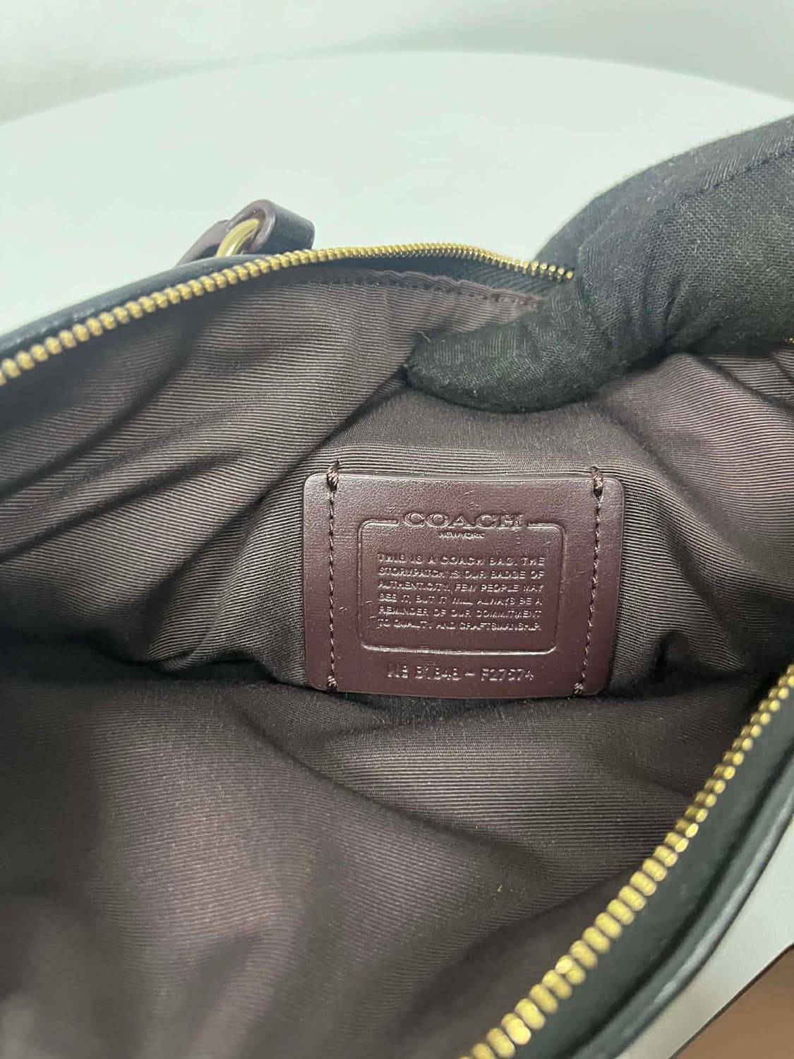 코치 위빙 패턴 투웨이 토트 숄더백 겸 크로스 상품이미지7