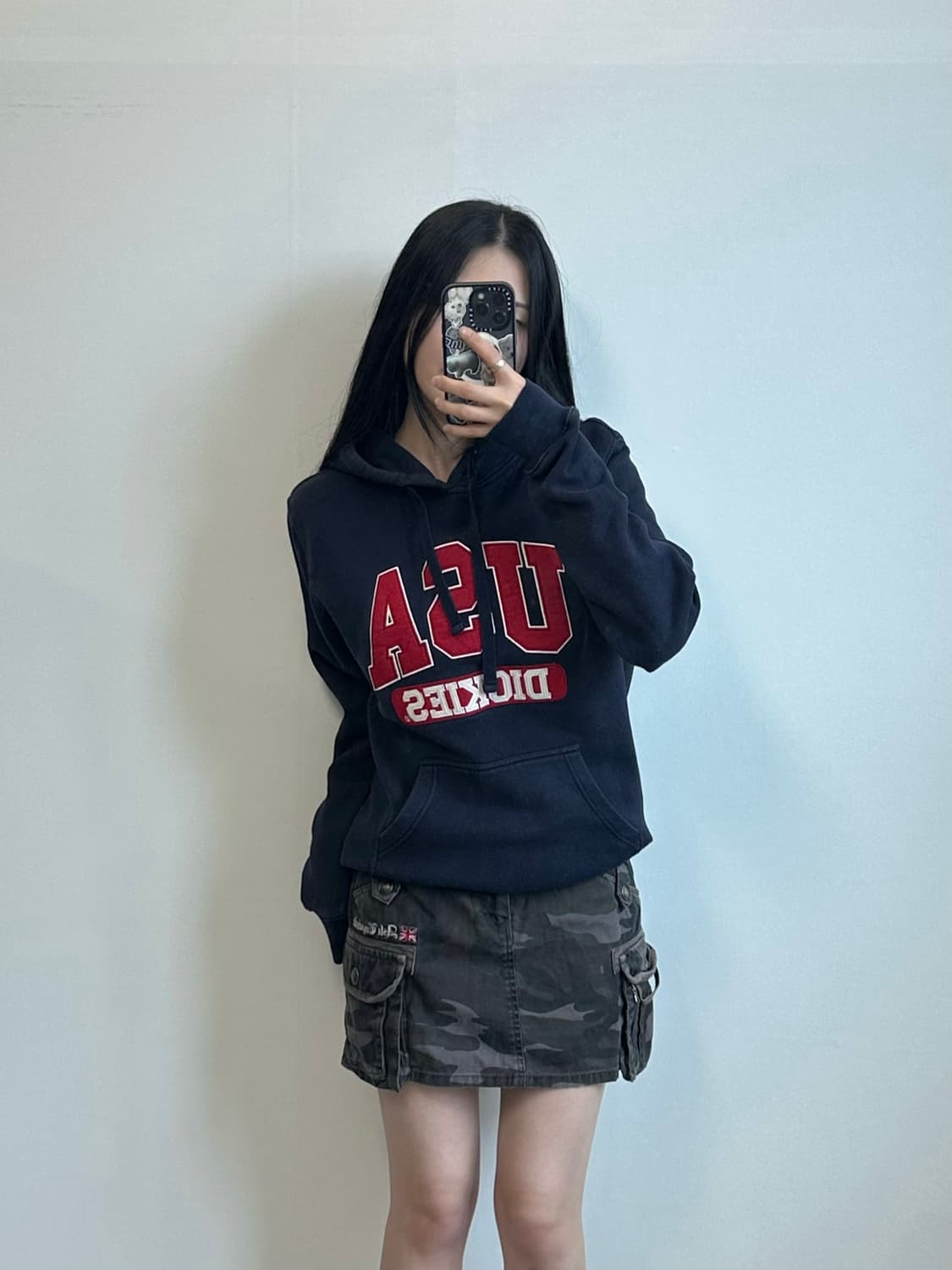 디키즈 USA 네이비 후드티 상품이미지1