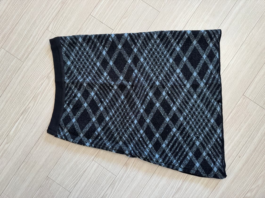 더오픈프로덕트 체크 니트 스커트 상품이미지3