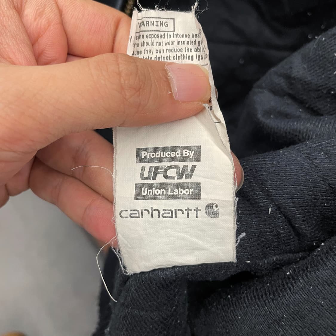 00s 칼하트 J140 BLK Made in USA 액티브 후드 자켓 상품이미지9