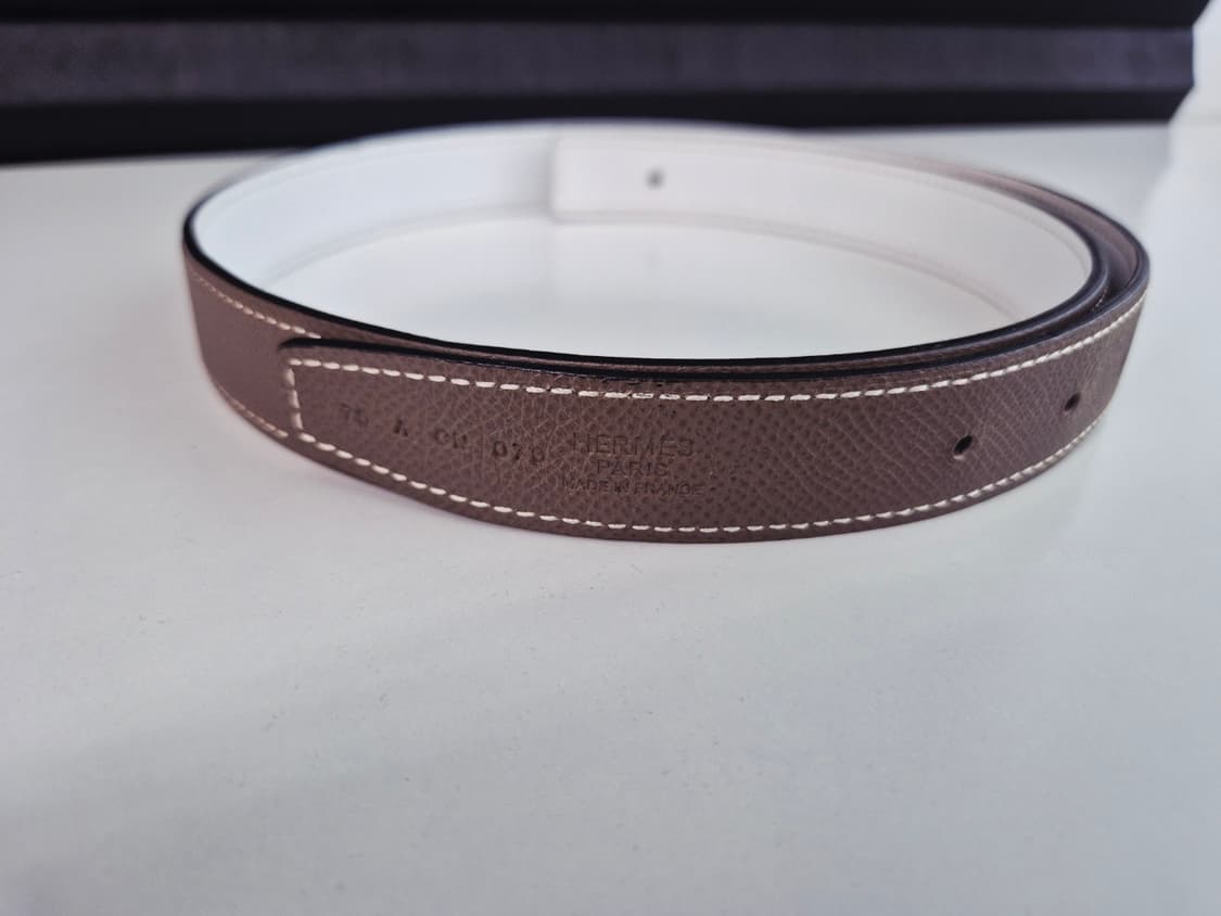에르메스 콘스탄스 리버시블 벨트 A각인(새상품급) 상품이미지6