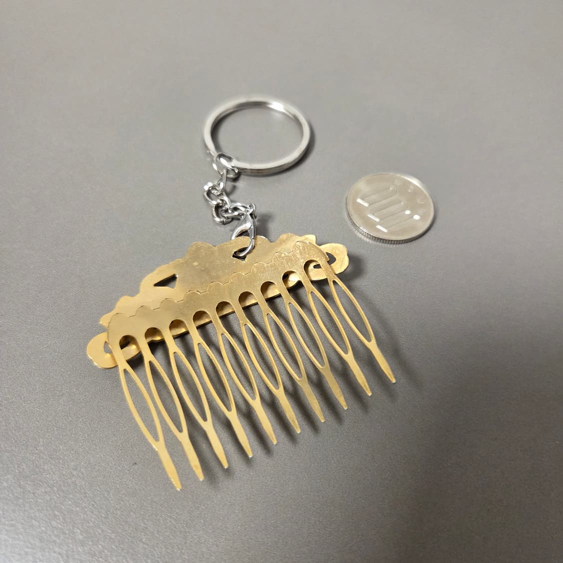 싱가포르 빈티지 헤어핀 커스텀 키링 상품이미지3