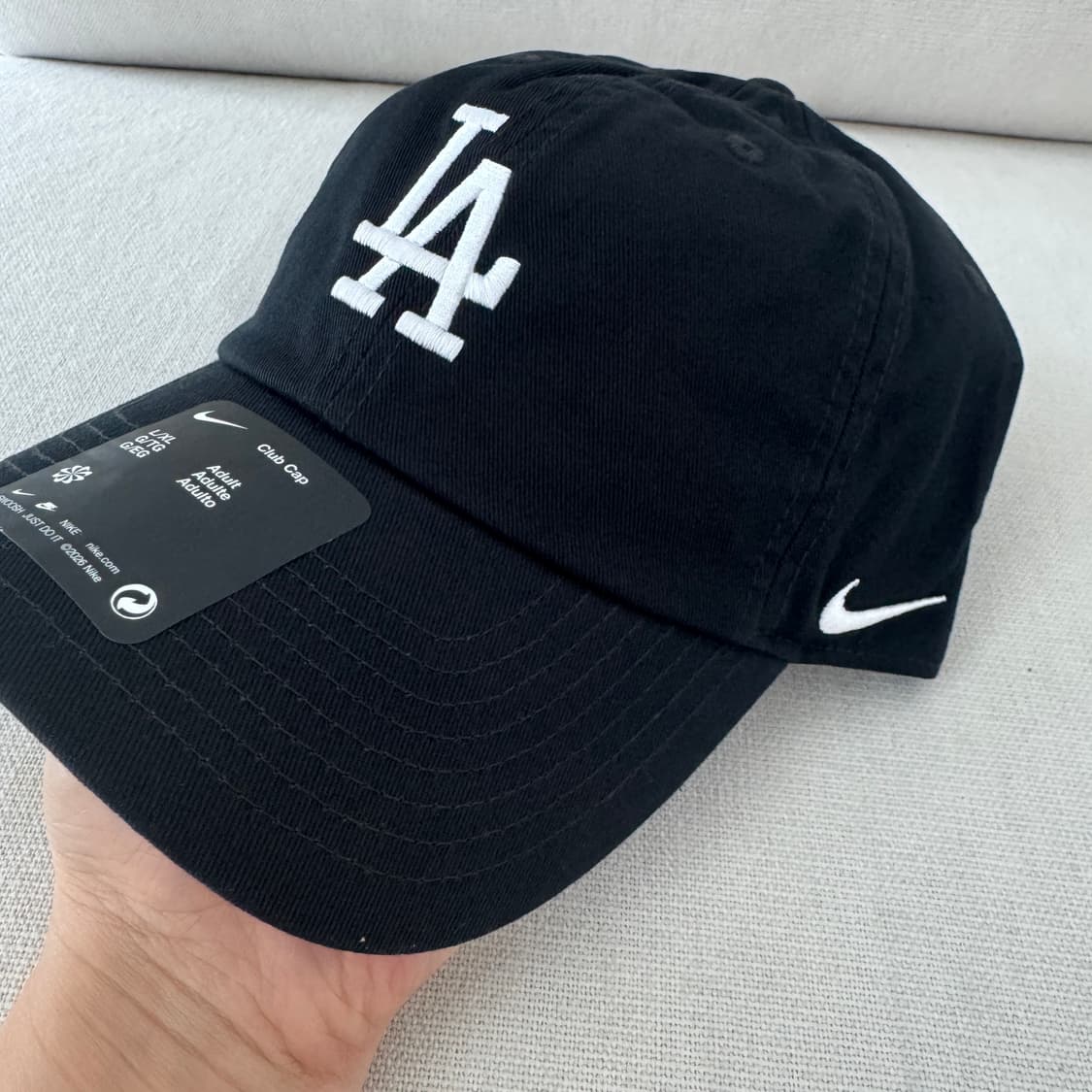 NIKE X MLB LA dadgers LOGO CAP 상품이미지2