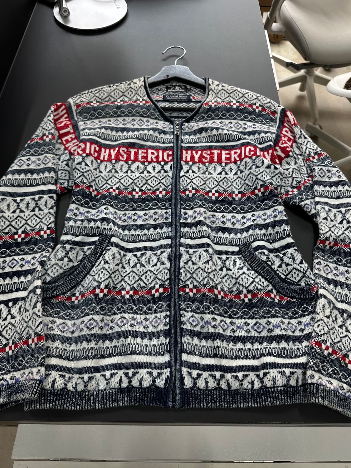 히스테릭글래머 x Original blues U.K 피그먼트 워시드 노르 상품이미지6