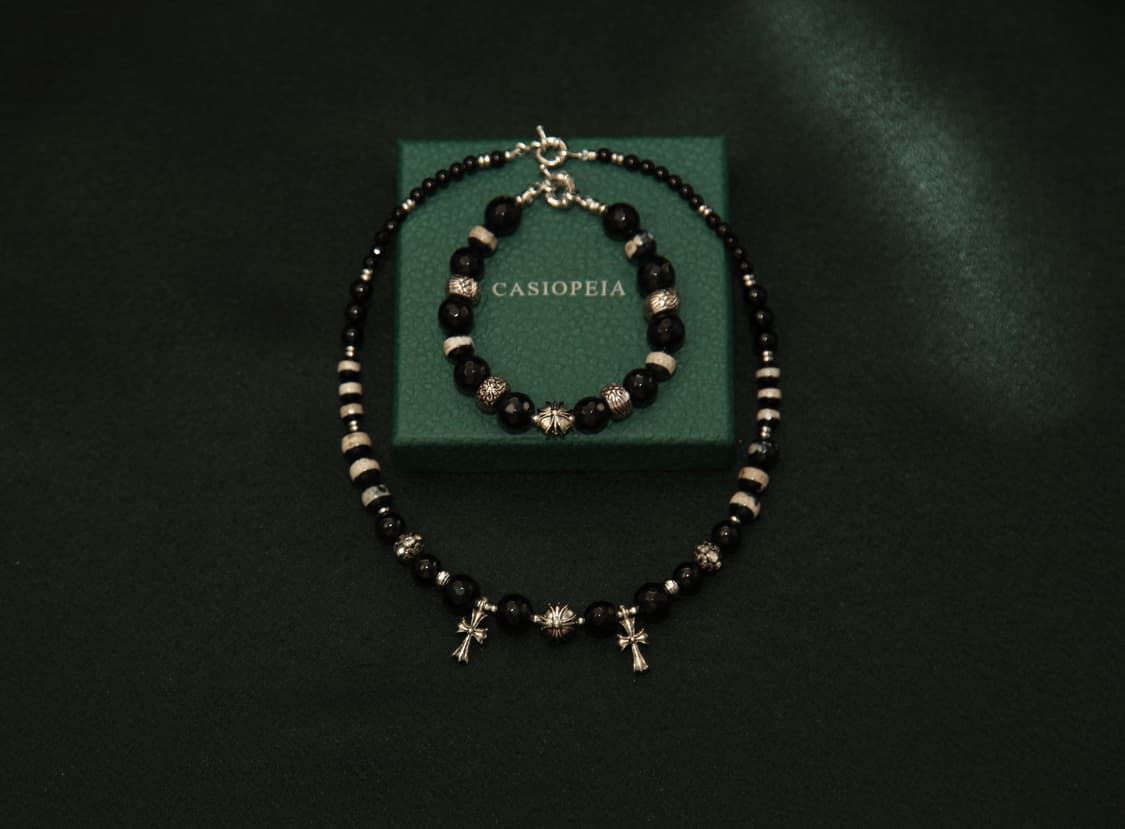 CASIOPEIA #059 Dazzling ZEBRA Necklace 상품이미지2