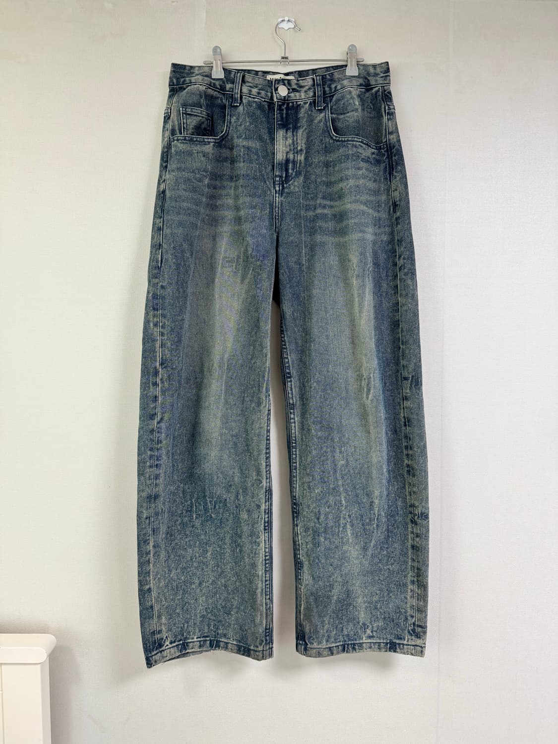 밀로 아카이브 리플렉트 커브드 청바지 데님팬츠 - 오일블루 L 상품이미지1