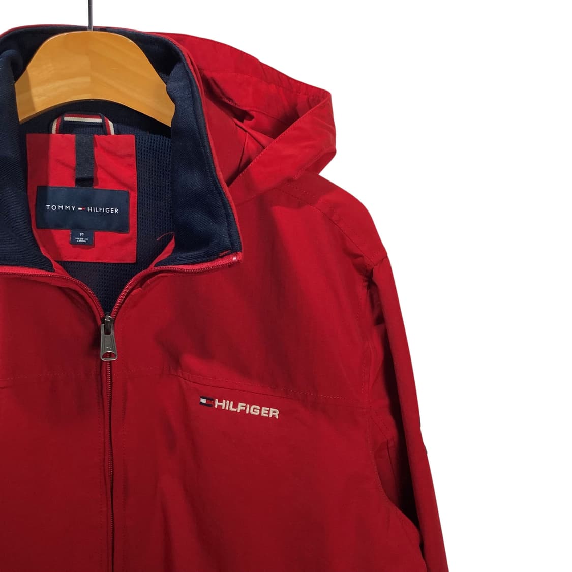 타미힐피거 레드 바람막이 상품이미지3