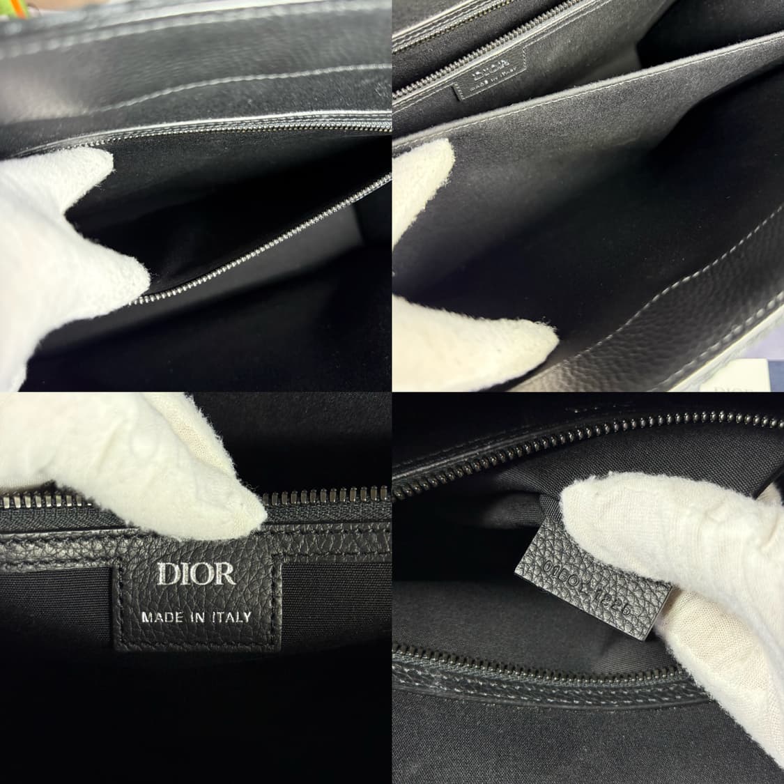 [풀구성] 디올 이스트 웨스트 오블리크 자카드 그레인드 카프스킨 토트백 상품이미지4