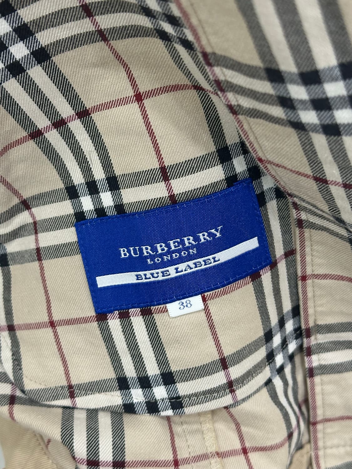 버버리 런던 블루라벨 후드 자켓 상품이미지7