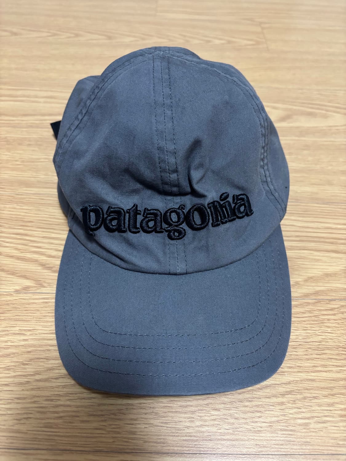 파타고니아 볼캡 모자 다크 그레이 블랙 상품이미지5