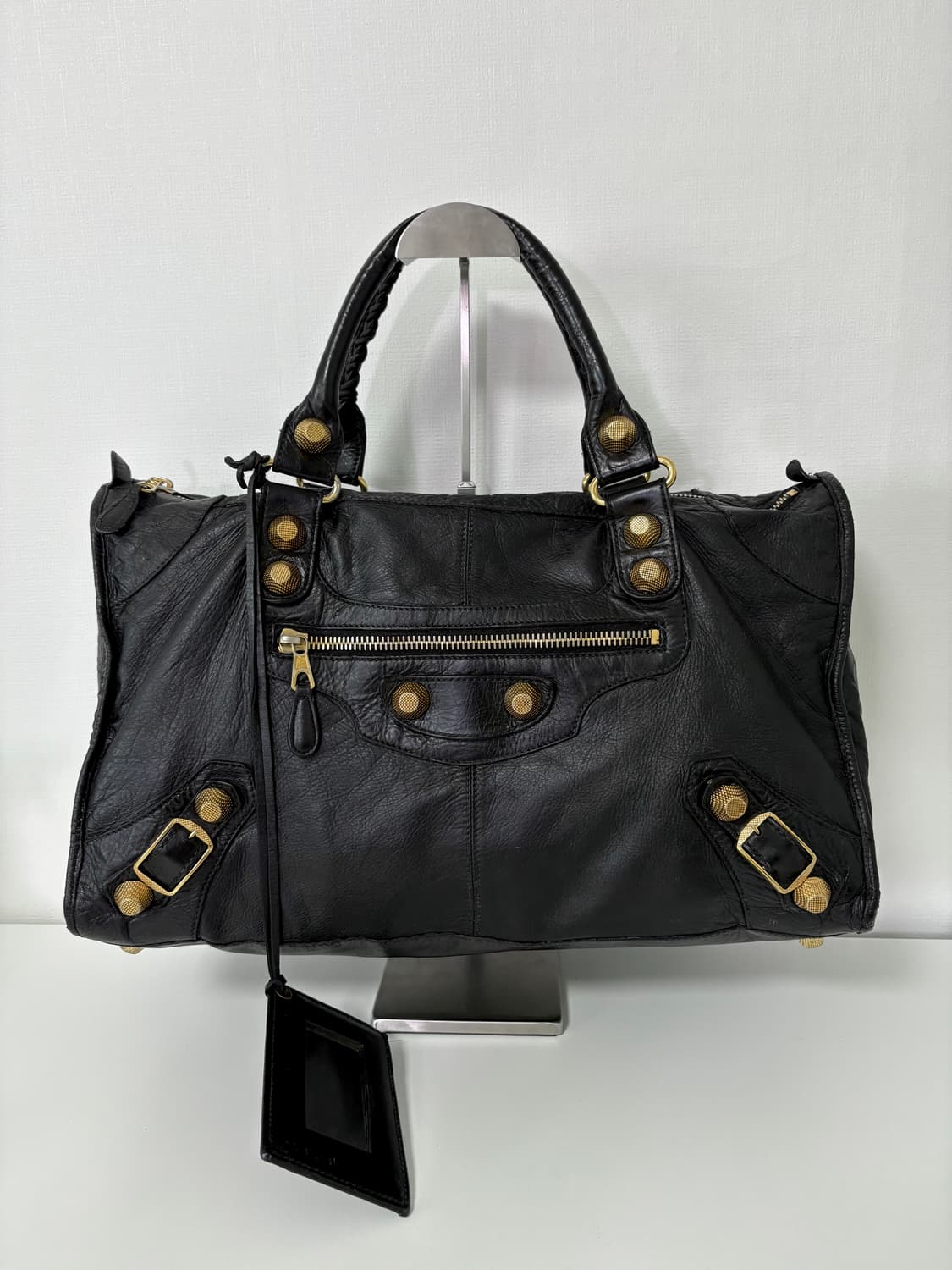 발렌시아가 자이언트 워크 모터백 금장 상품이미지1