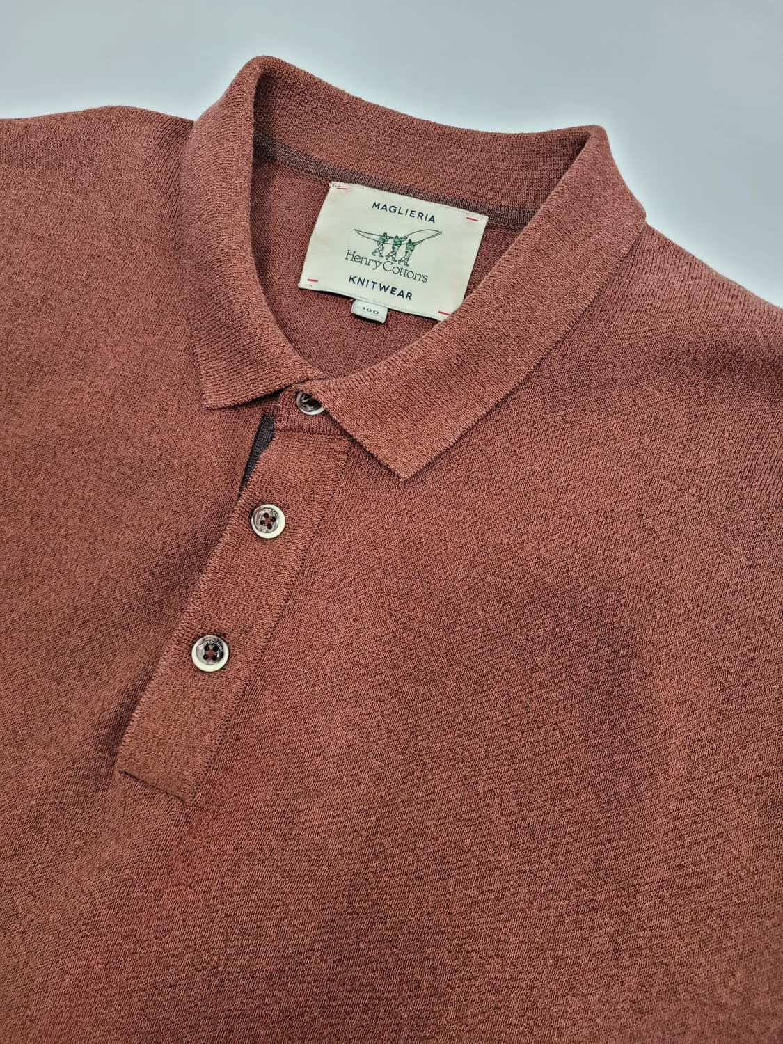 Henry Cottons 21SS 헨리코튼 리플리 저지 니트 / 남100 상품이미지3