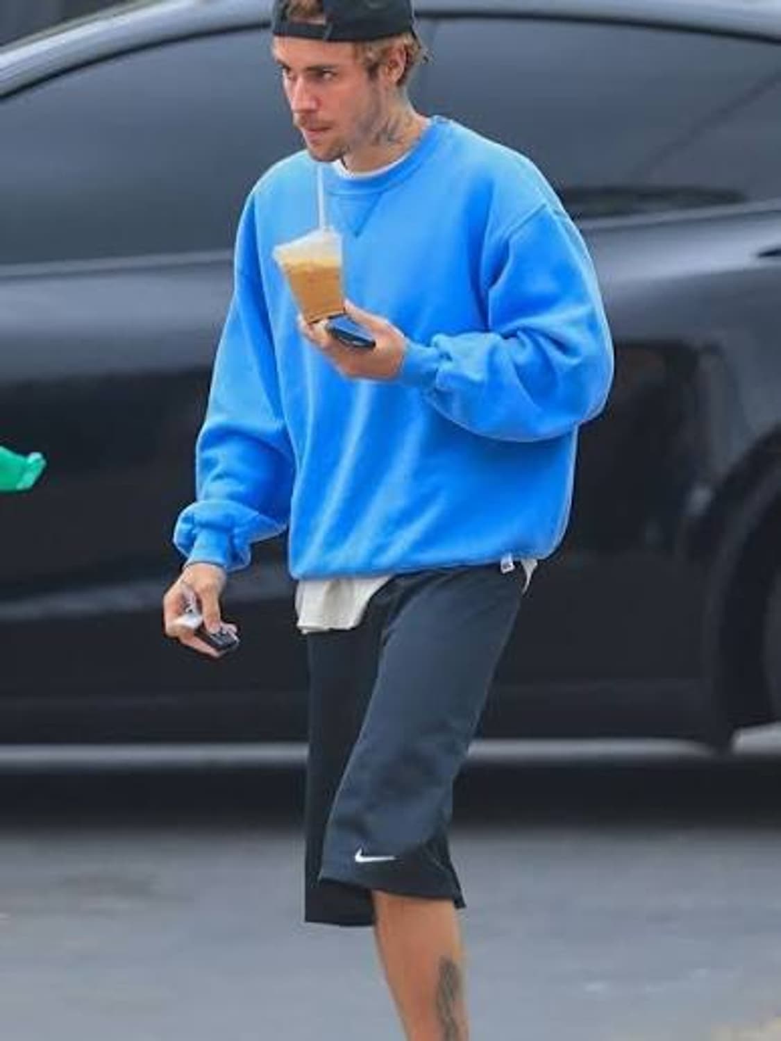 90s russell 베이비 블루 맨투맨 L 상품이미지1