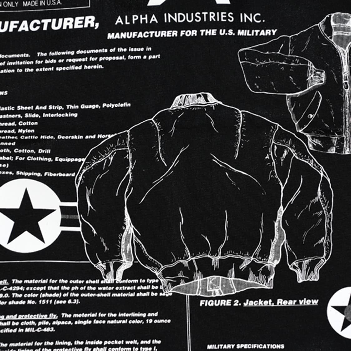 Alpha Industries MA-1 그래픽토트백 상품이미지5