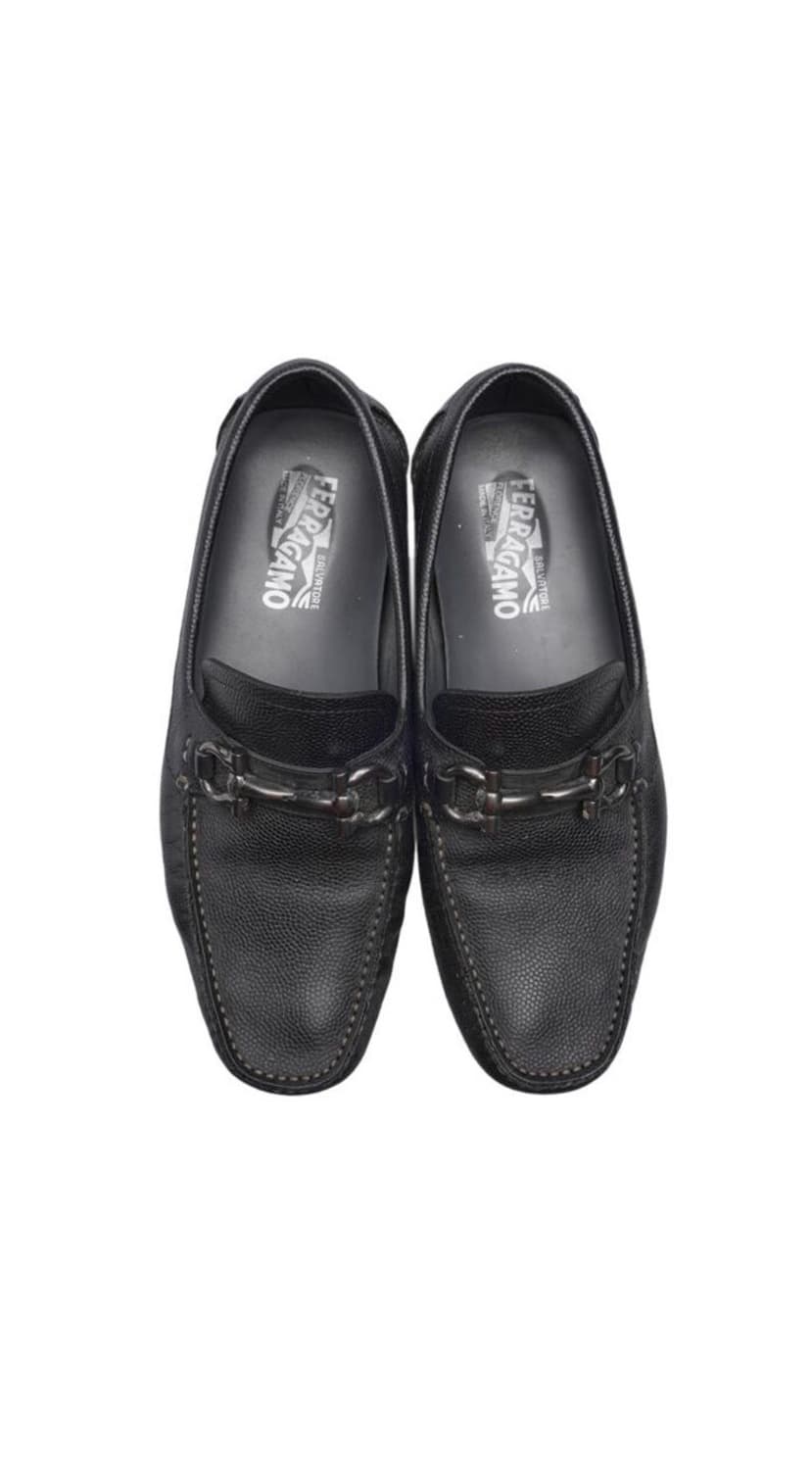 페라가모 카프스킨 더블 간치니 은장 로퍼 265 상품이미지1