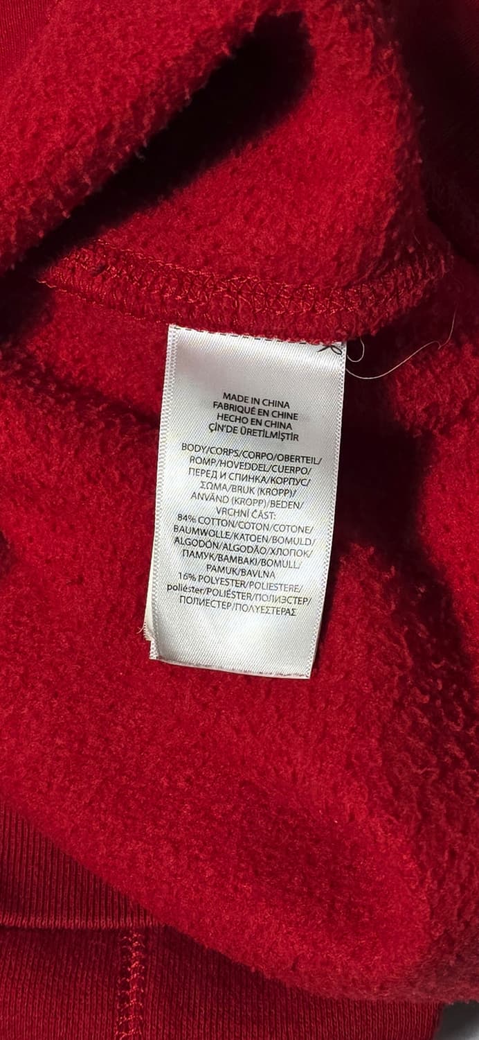 폴로 랄프로렌 레드 맨투맨 66/77 상품이미지4