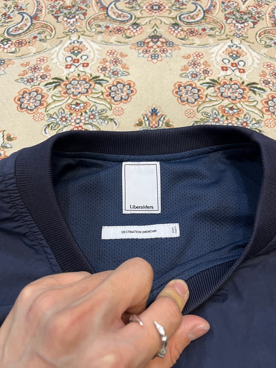 리버레이더스 22aw 나일론 팀 풀오버 상품이미지6