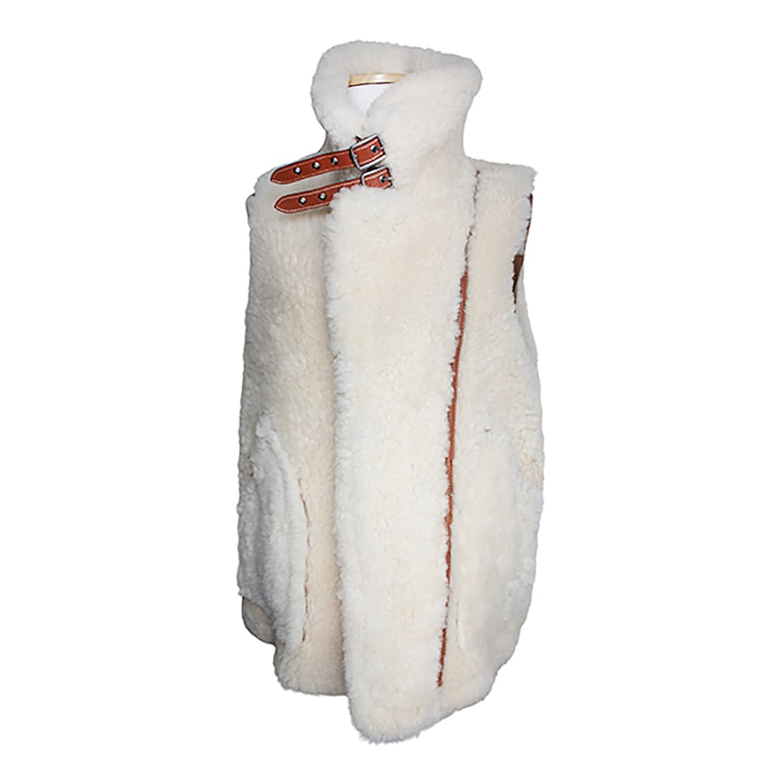 코치 램스킨 무스탕 양면 베스트 55, 66 상품이미지1