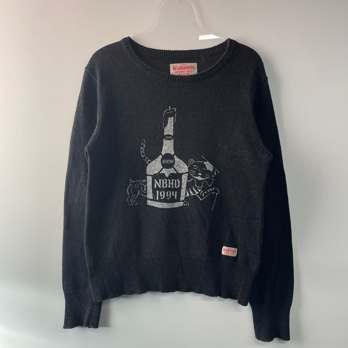 네이버후드 코튼 니트 상품이미지1