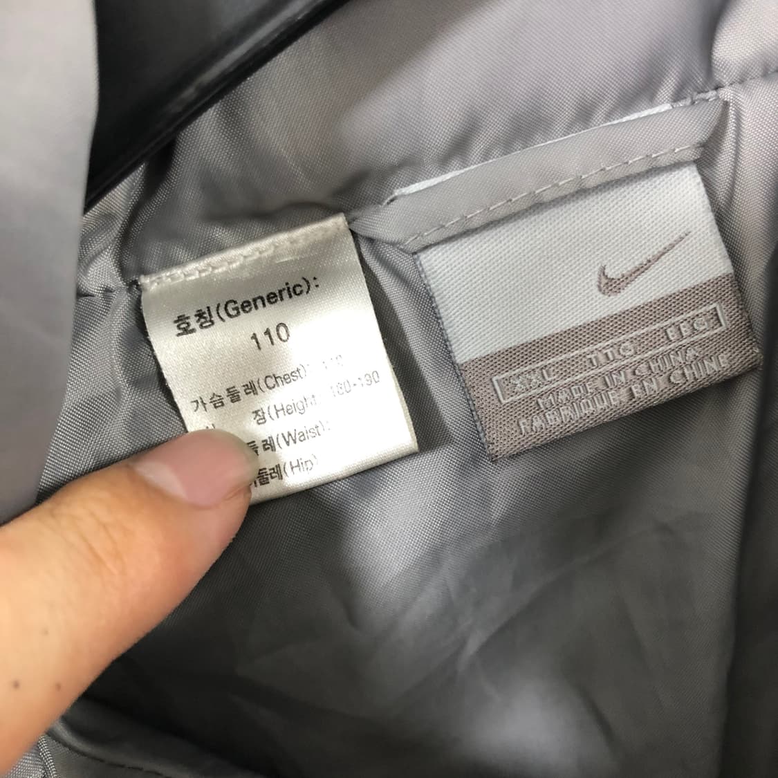 2XL 나이키 스우시 폴리쉘 바람막이 상품이미지6