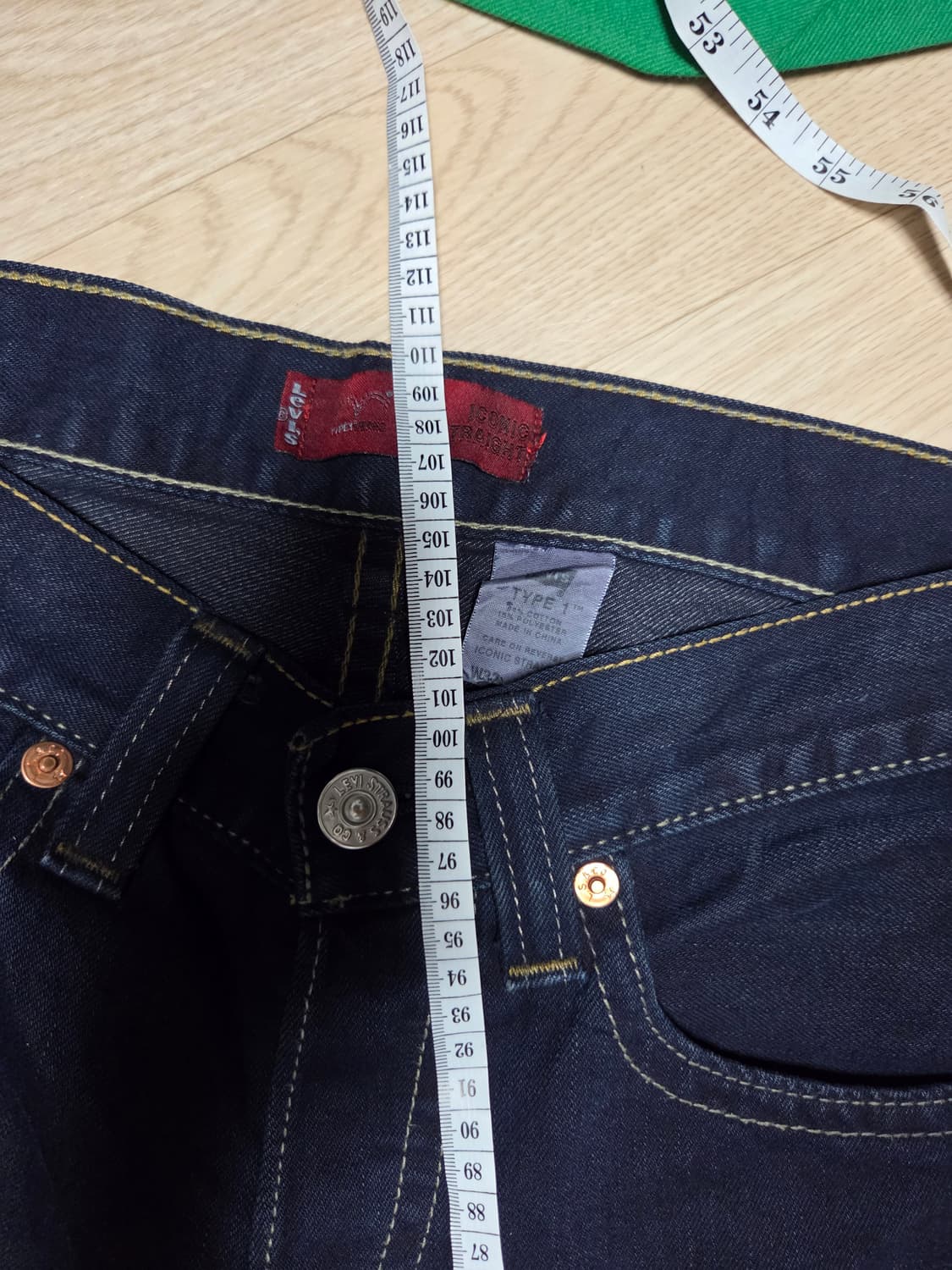 LEVIS 인디고 데님 청바지 타입원 TYPE 1 상품이미지9