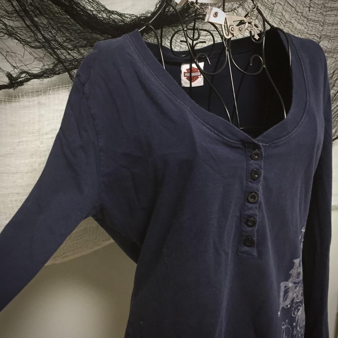 Harley Davidson detail printed Top 상품이미지4