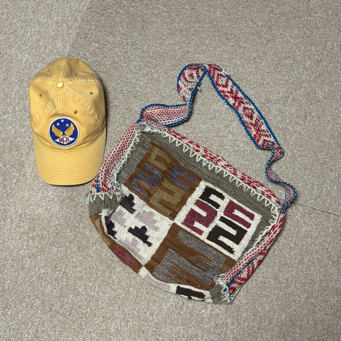 페루산 빈티지 크로스백 상품이미지2