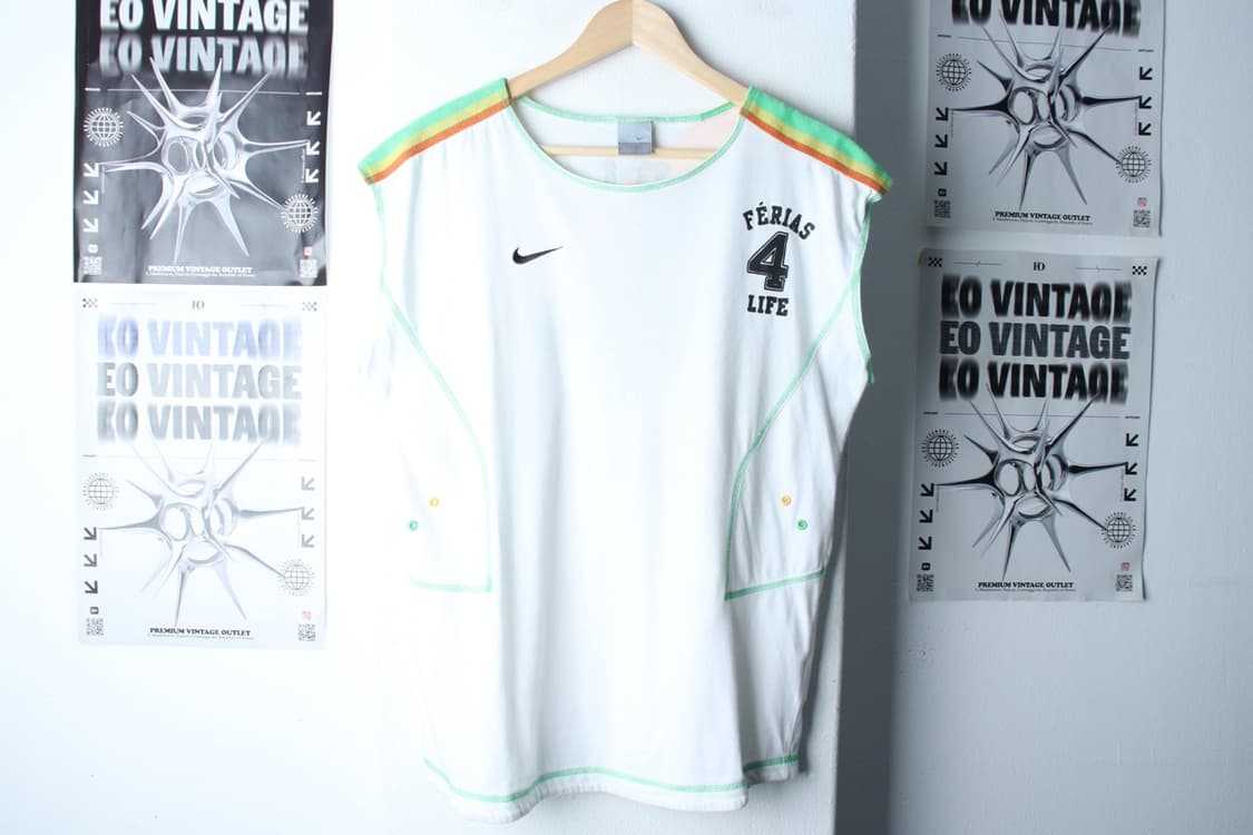 (M-XL) 나이키 반팔 티셔츠 00s 년대 민소매 화이트-H30598 상품이미지2