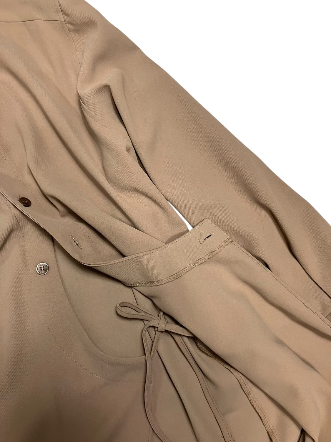 아미먼트 브라운 랩스커트 한복풍 롱 원피스 M 상품이미지2