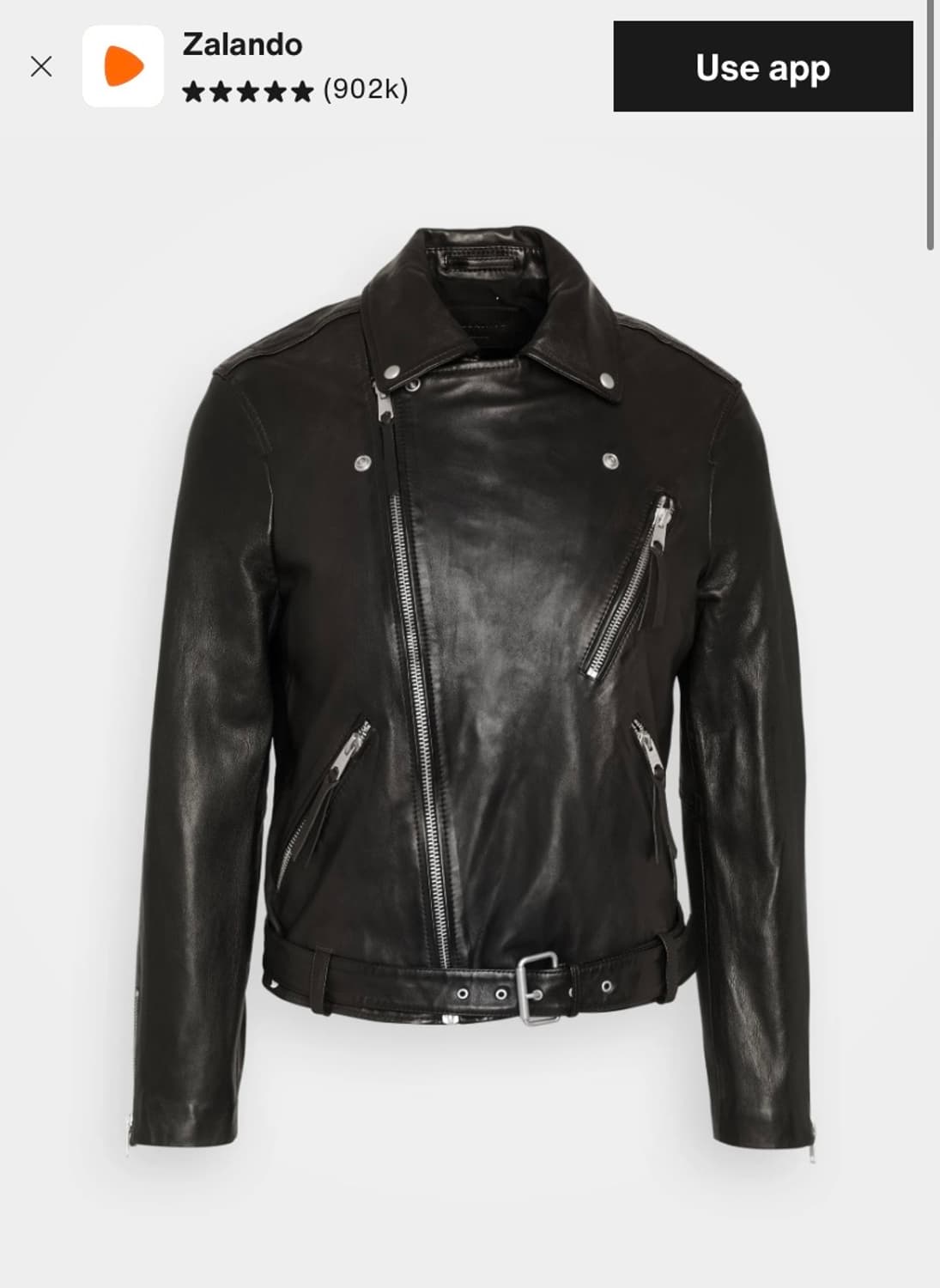 올세인츠 더블라이더 레더자켓 (m) 상품이미지1