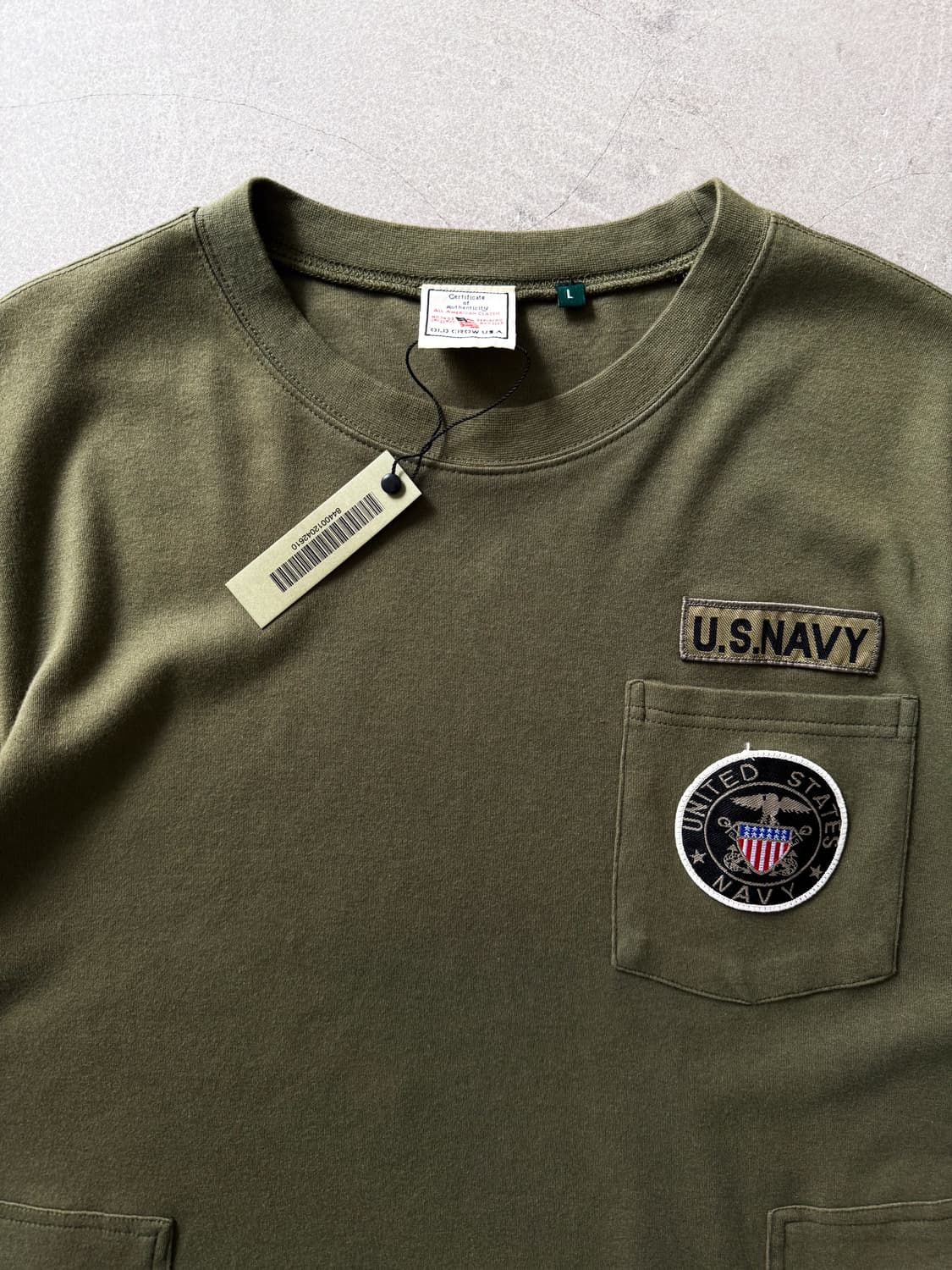Old Crow USA U.S. NAVY TEE 상품이미지2