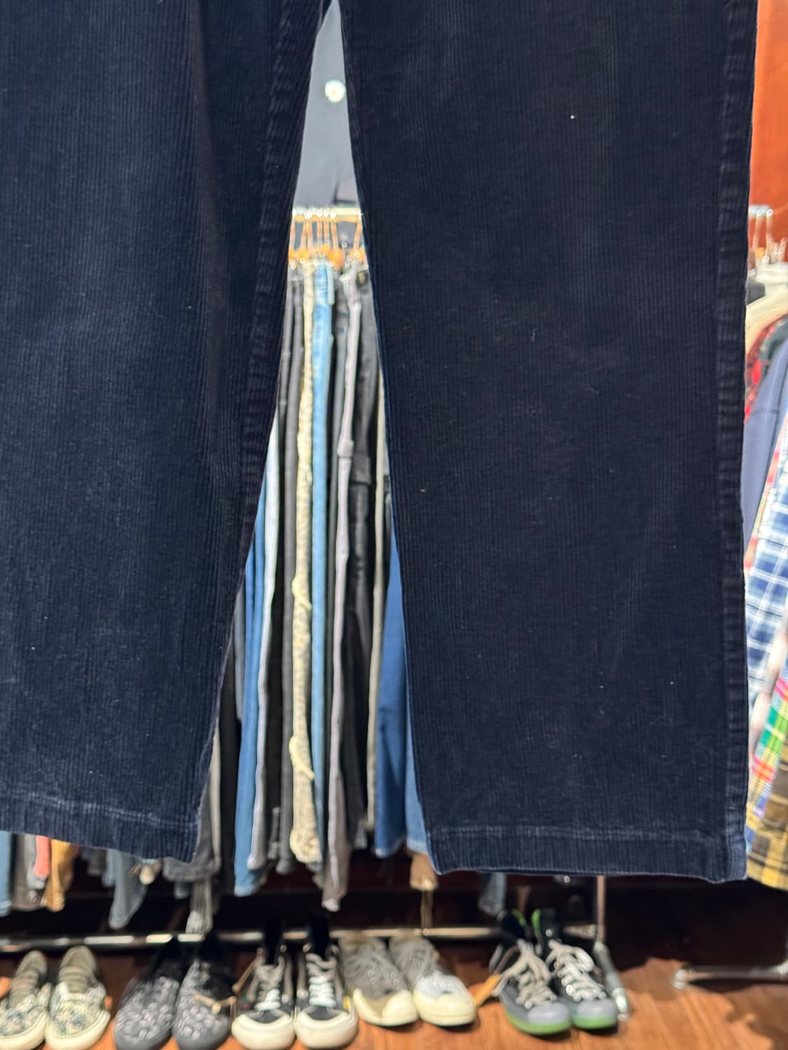 폴로랄프로렌 클래식핏 코듀로이 팬츠 빈티지 골덴바지 네이비 32 상품이미지3