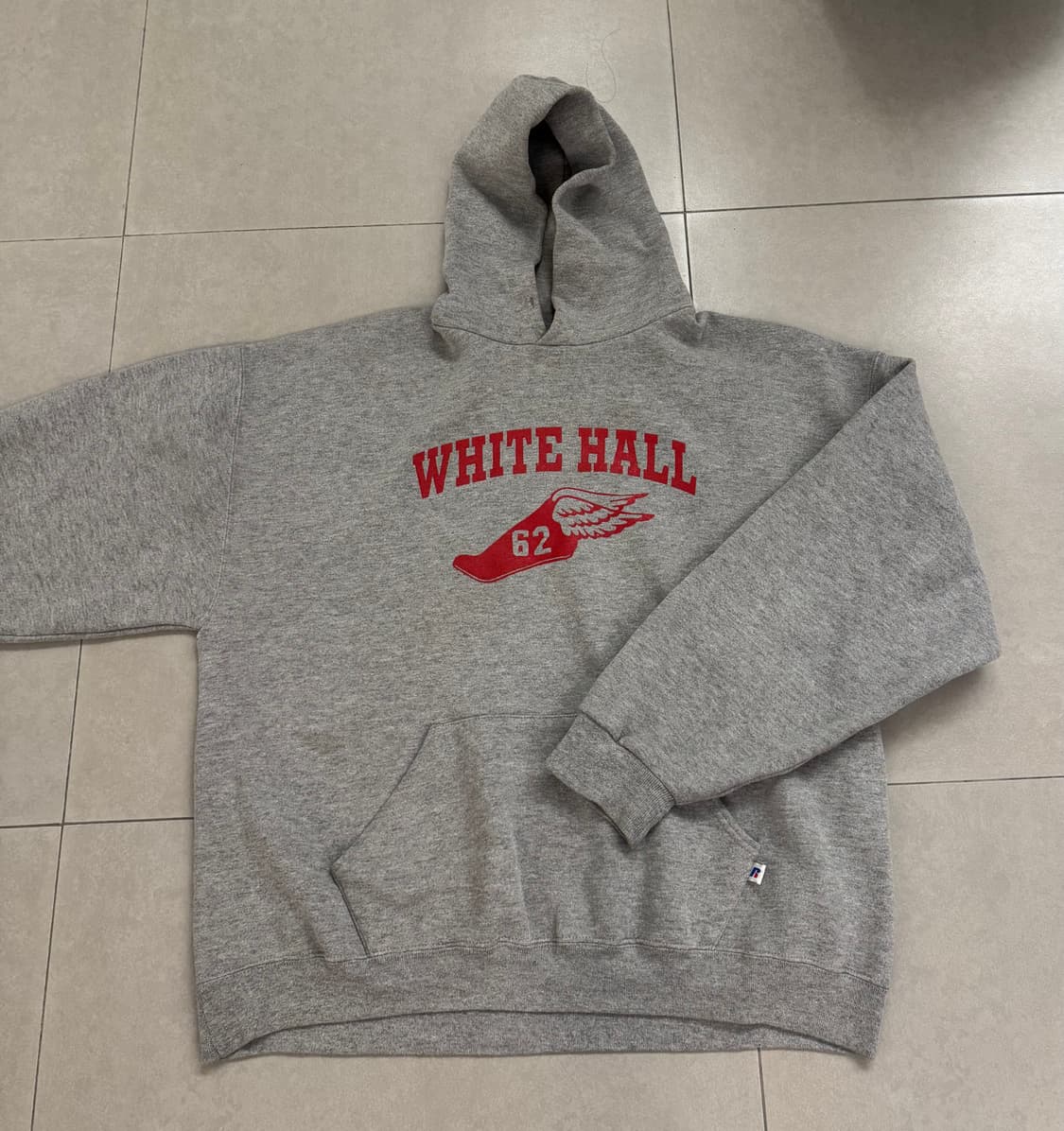 90‘s 빈티지 Russell Athletic 후드티셔츠 xl 상품이미지2