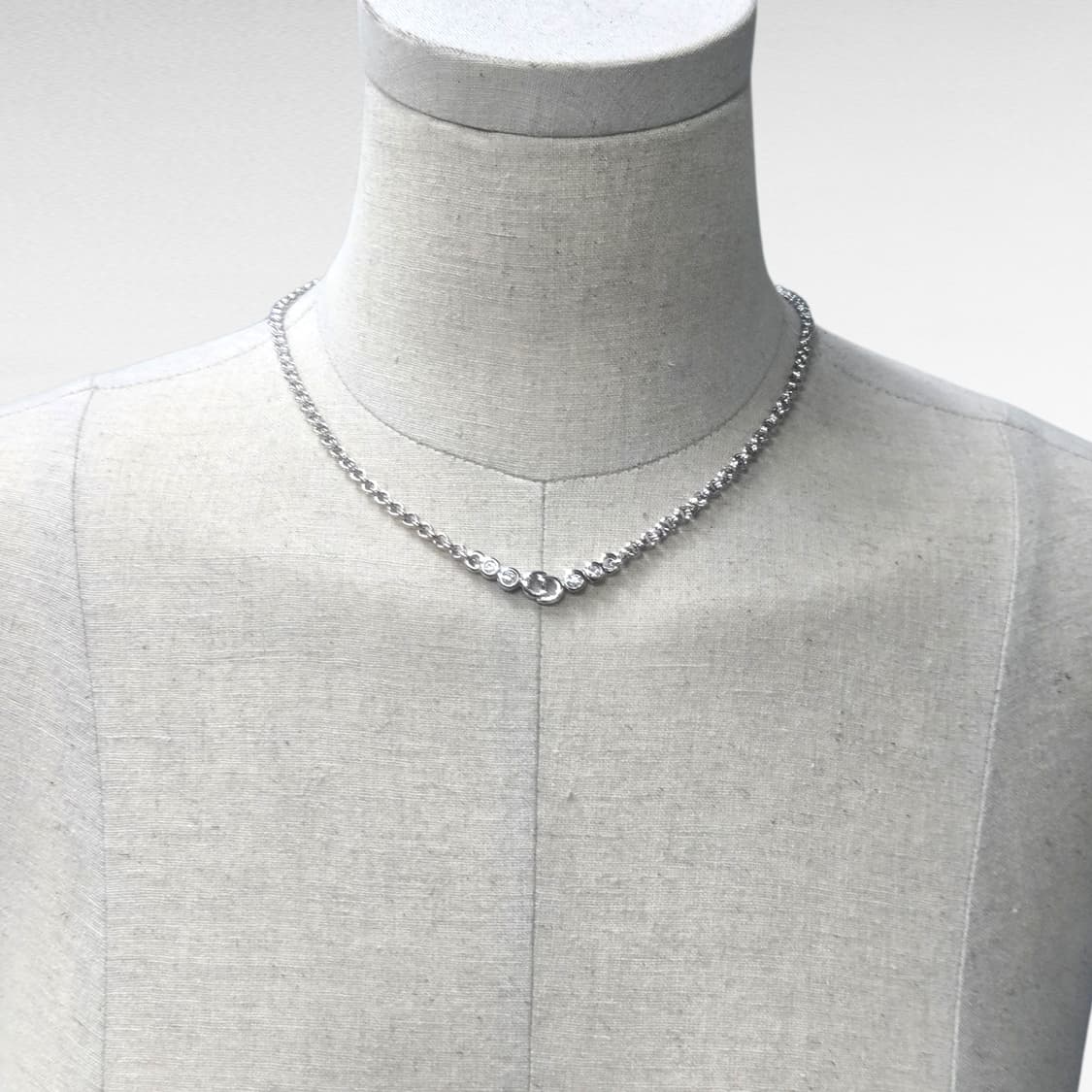 디올 클래식 CD로고 목걸이 상품이미지3