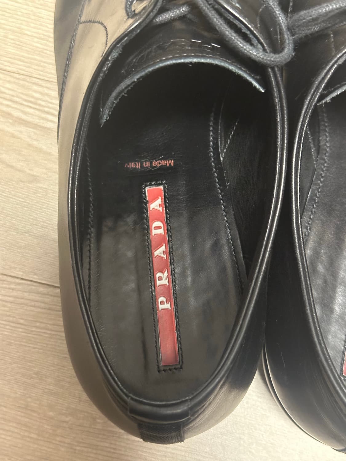 [예약중] (270) 빈티지 프라다 스포츠 더비 슈즈 상품이미지3