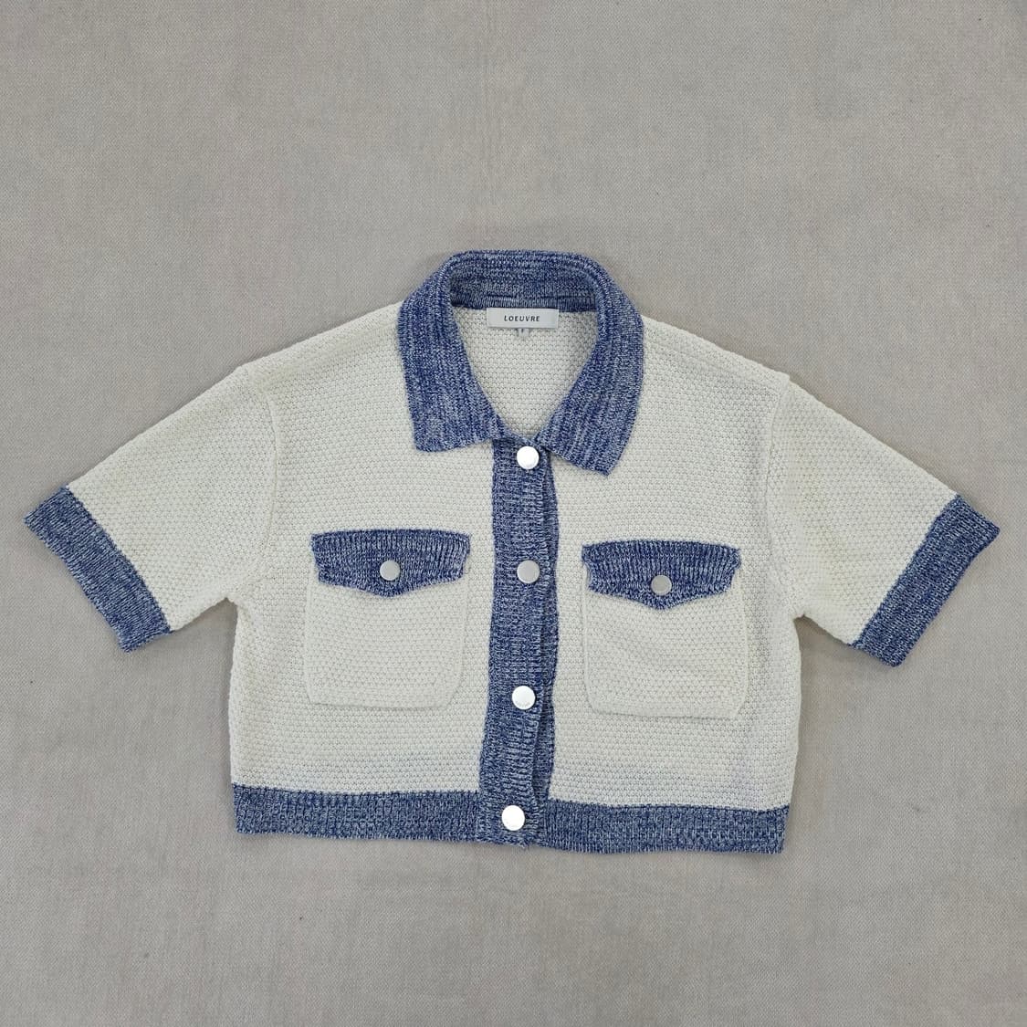 [85] 루에브르 트위드 니트 가디건 0220J 상품이미지1