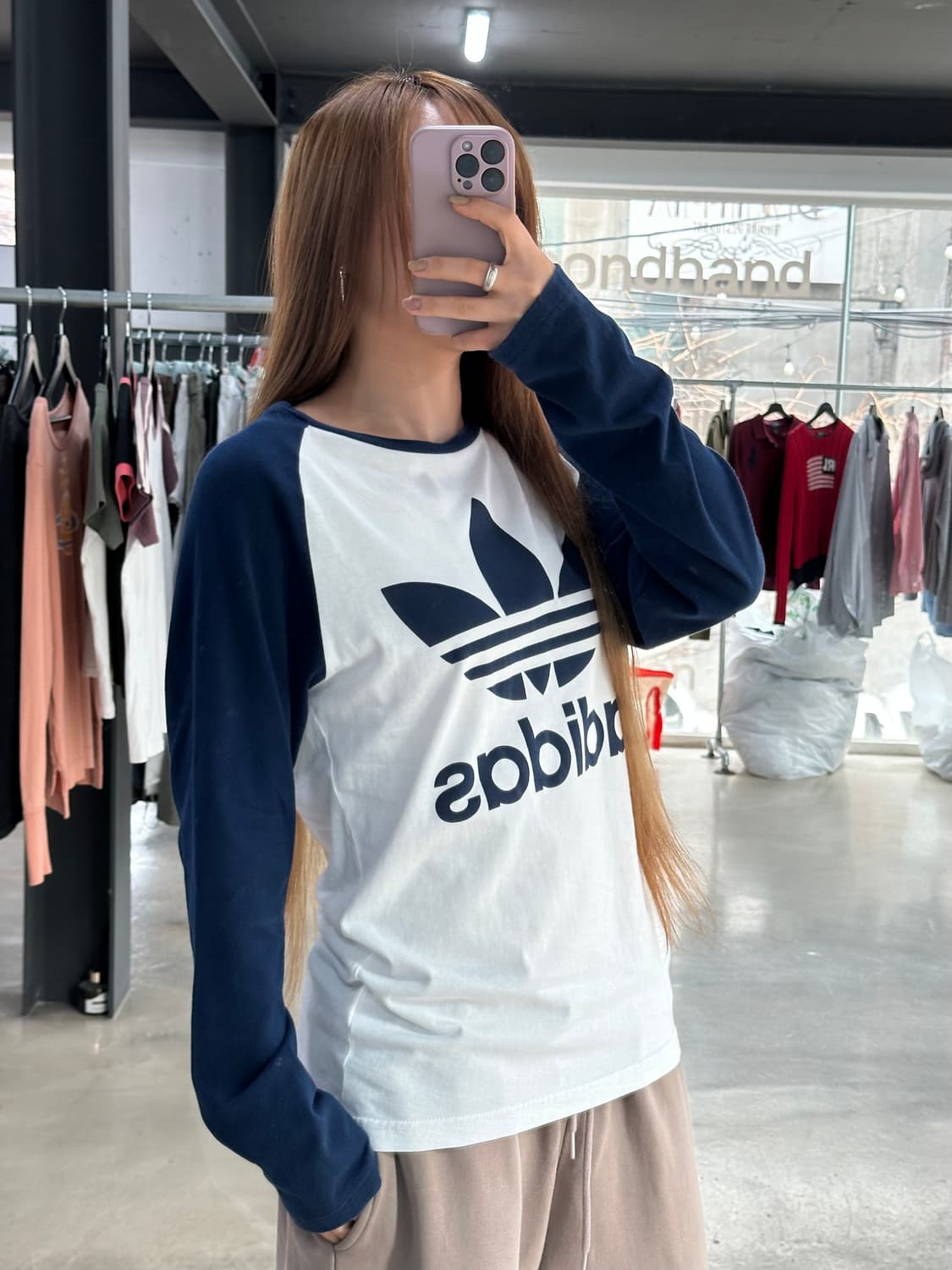 아디다스 파이어버드 래글런 티셔츠 상품이미지2