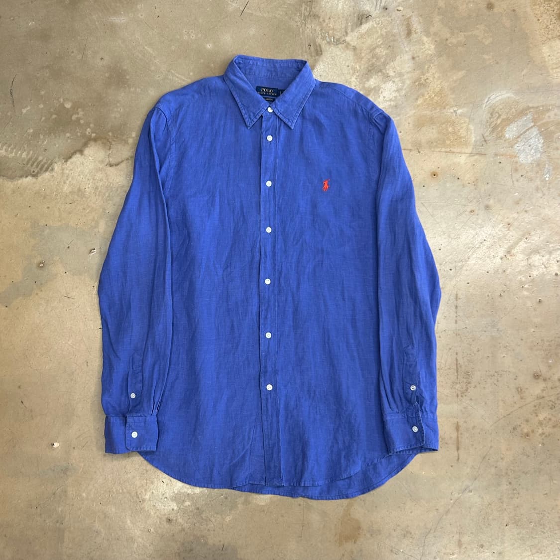 L 폴로랄프로렌 린넨 릴렉스드핏 셔츠 상품이미지2