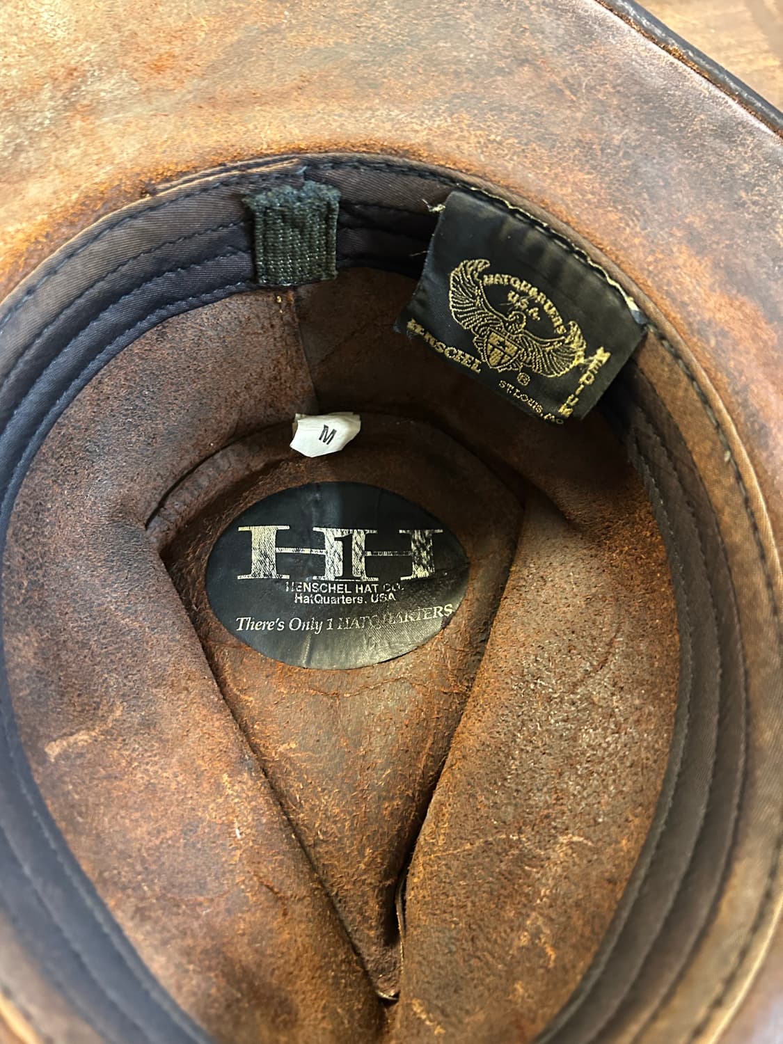 Henschel leather western hat 상품이미지5