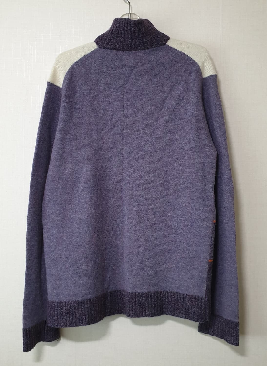 베이직하우스 반집업 니트 105사이즈  상품이미지2