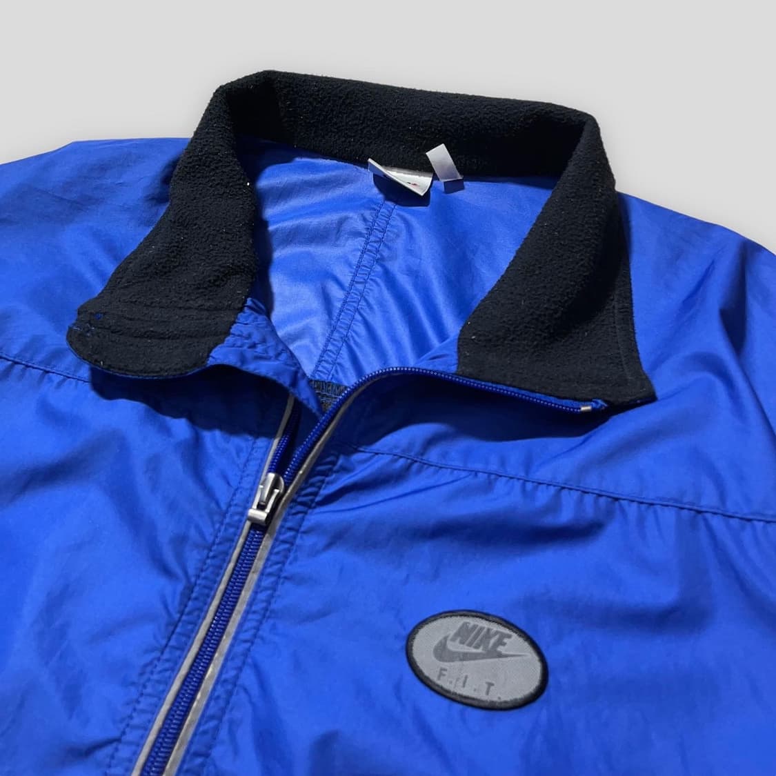 나이키 블루 배색 오버핏 스우시로고 바람막이 상품이미지2