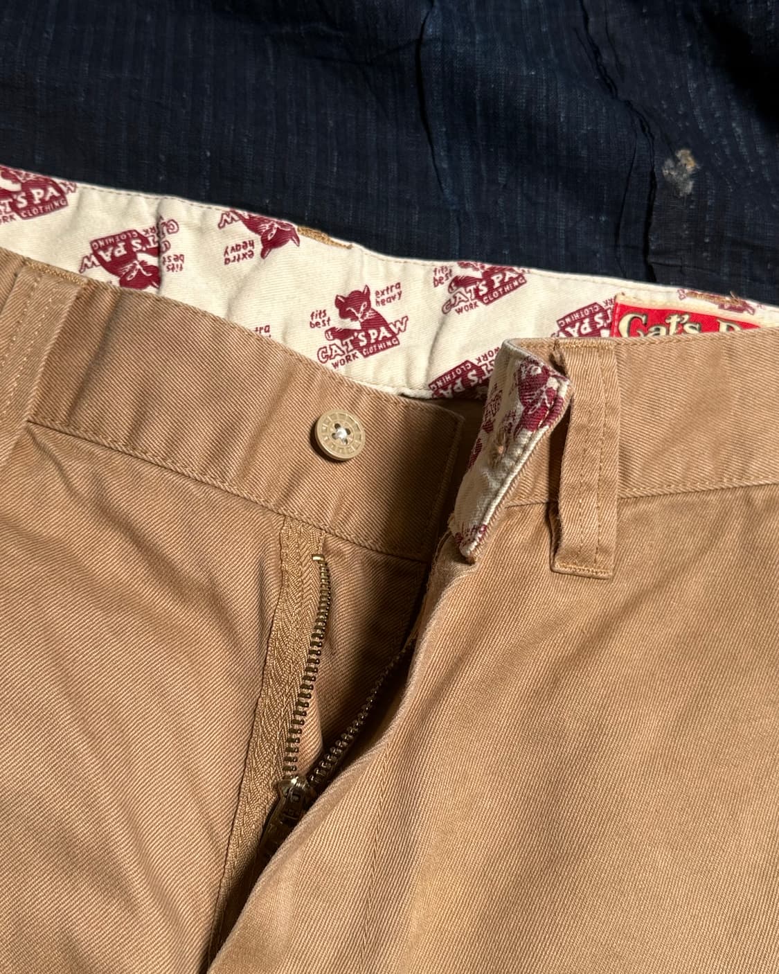 Cat's Paw by 슈가케인 40-50‘s 복각 치노팬츠 32 상품이미지2