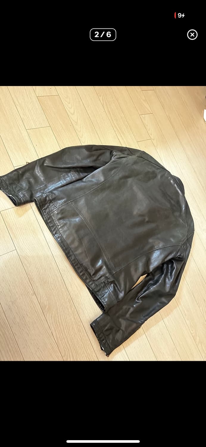 히스테릭 글래머 가죽자켓 상품이미지2