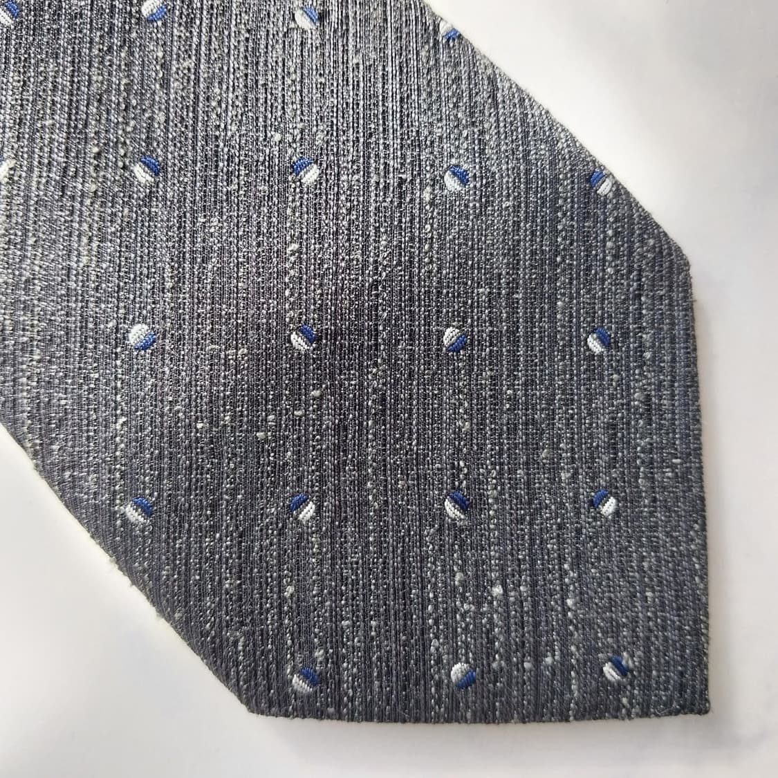 지오지아 다크그레이 패턴 넥타이 7.5cm A+등급 K2223
 상품이미지7