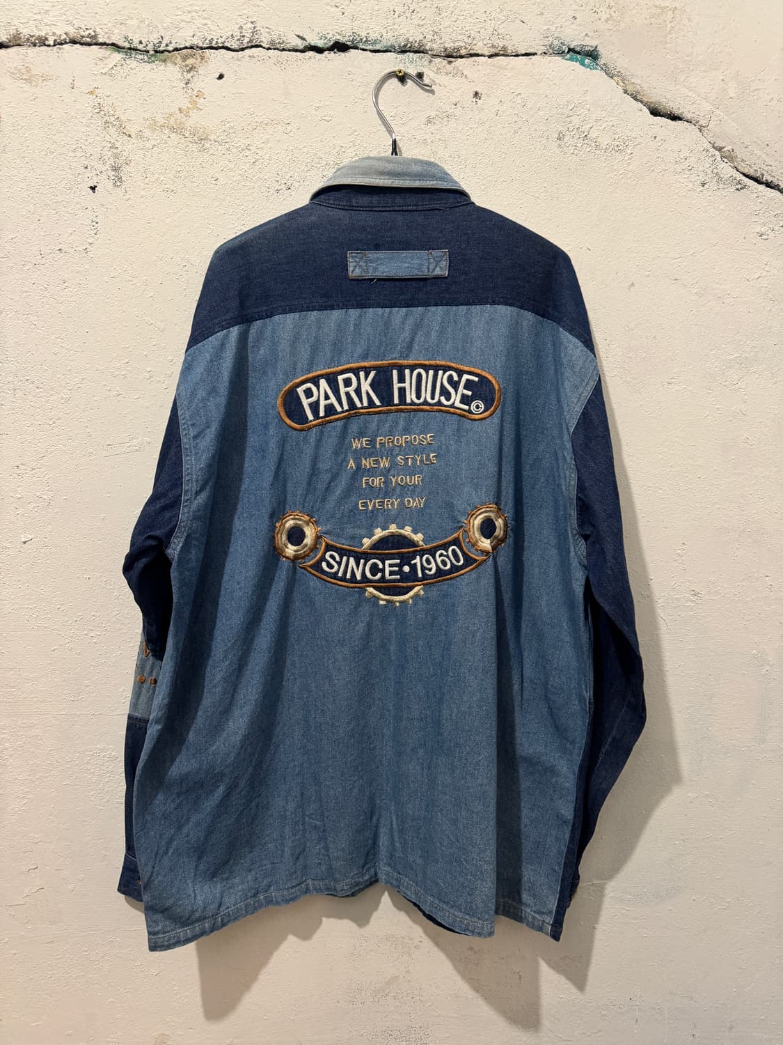 Park house 패치워크 셔츠 상품이미지6