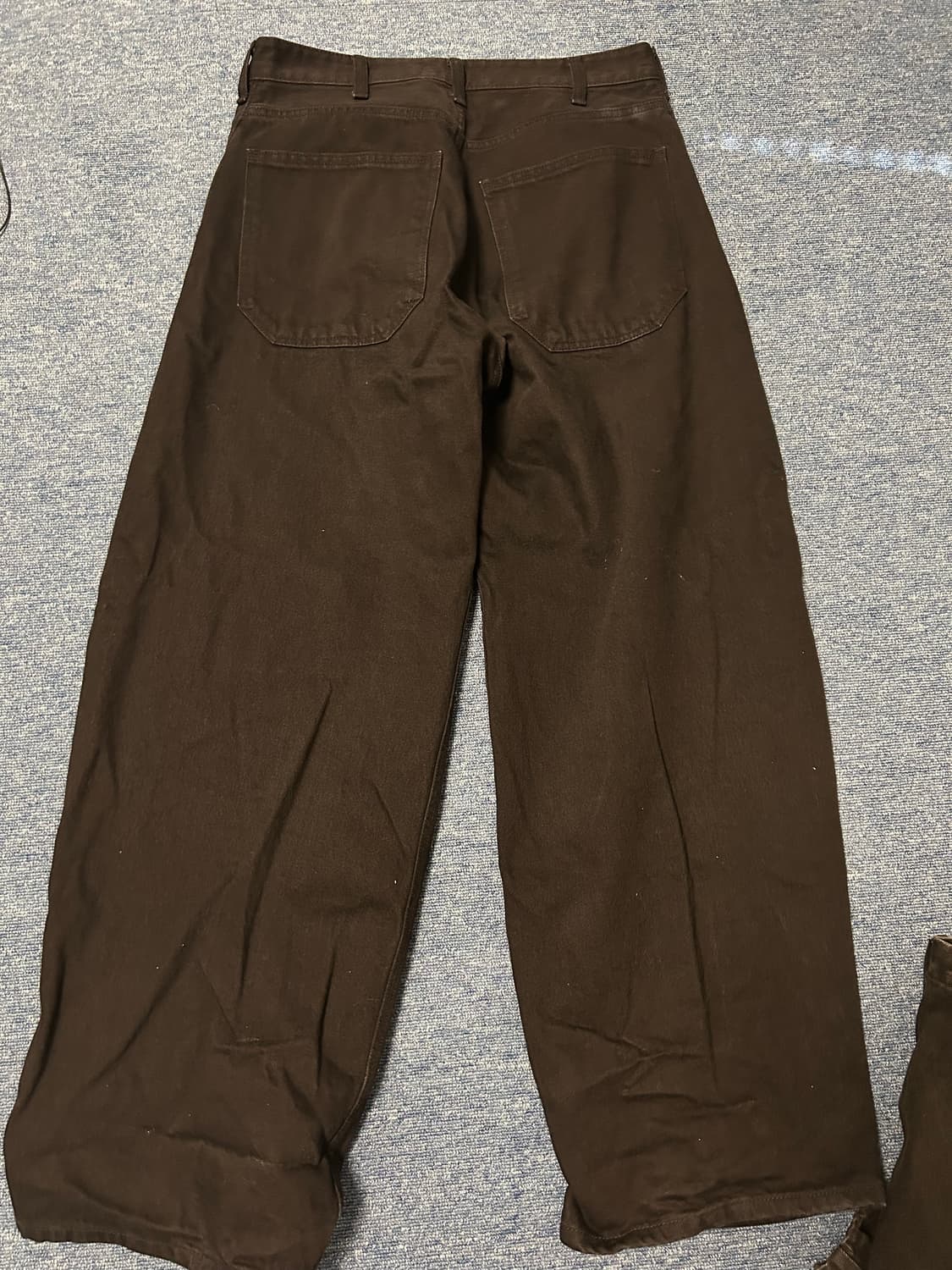 해칭룸 와이드커브진 블랙 3사 상품이미지7