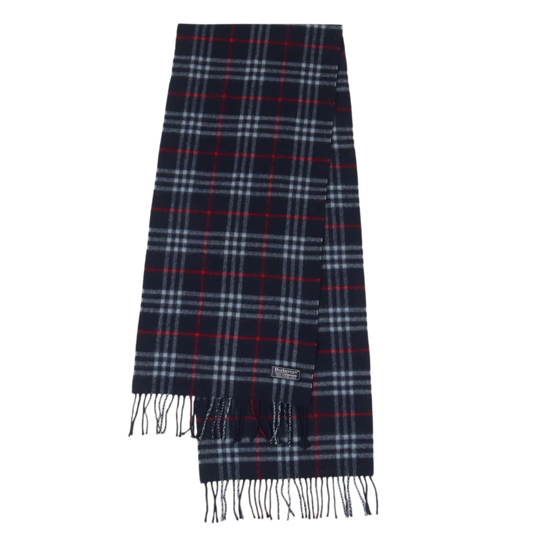 버버리 네이비 램스울 노바체크 머플러 상품이미지4