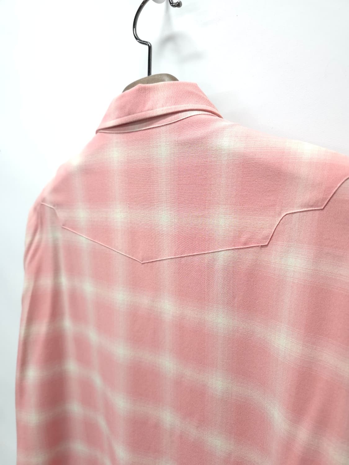 폴로 랄프로렌 핑크 섀도우 체크 웨스턴 셔츠 (105) 상품이미지7