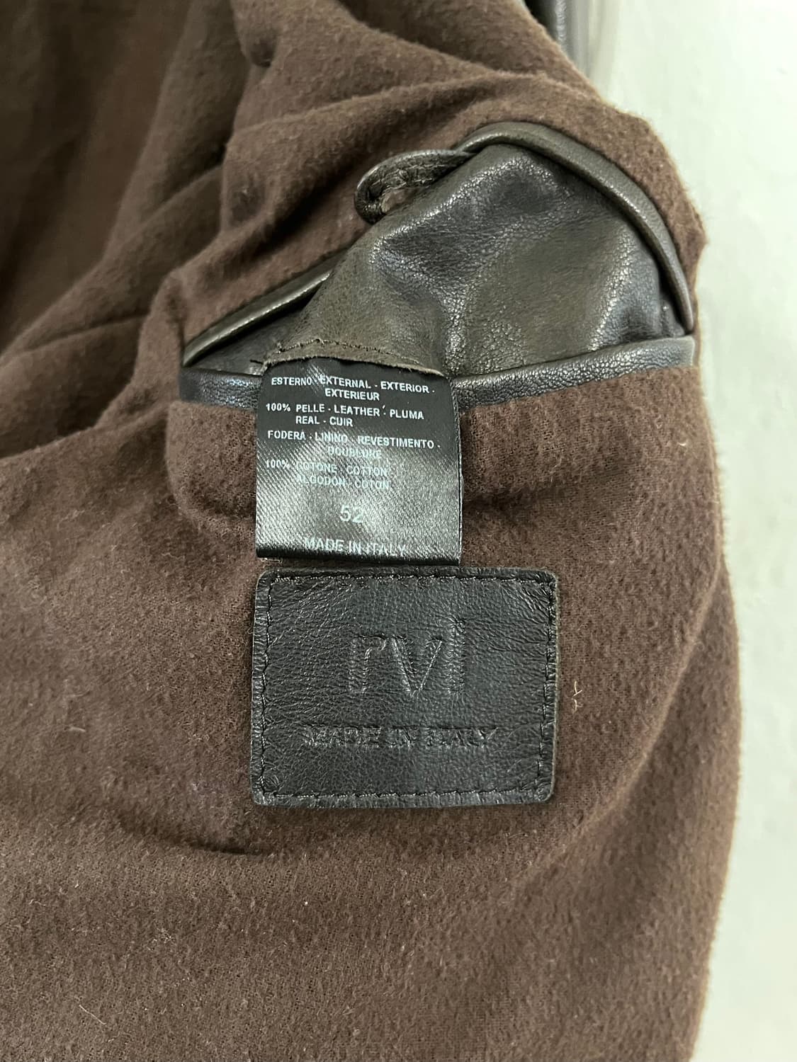 RVL 램스킨 레더 봄버 자켓 상품이미지6